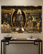 Micky Maus Leinwand Bild Pop