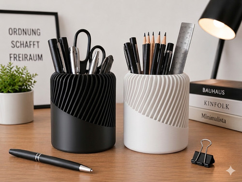 Design stiftehalter 2er - stiftehalter,