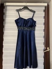 Abendkleid blau/Glitzer