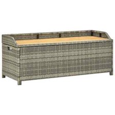 Gartenbank Poly Rattan Truhe