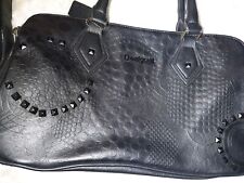 Desigual Damen Tasche Schwarz Mit Nieten Neu ?