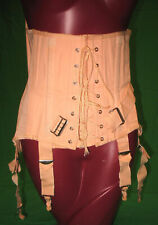 Klasse VINTAGE Stütz-Schnür-Mieder/-Strapsgürtel/-Korsett*Weite: 72-89+Xcm (1275