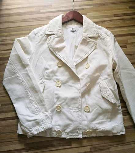 Lacoste damen jacke - damen, weiß