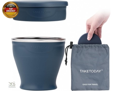 Silikon faltbare becher - 240, ml