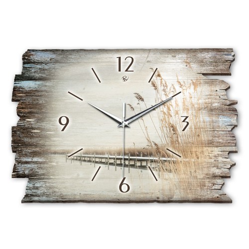 Designer wanduhr steg - wanduhr, "steg"