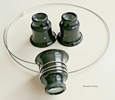 Okular Juwelier Augenlupe ,Uhrmacher Augenlupe(12x,15x,20x)3er set oder Einzel-