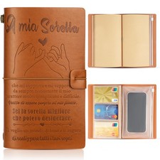 Leder tagebuch vintage - leder,