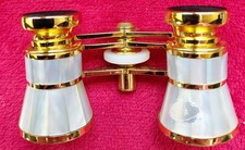 Antikes Opernglas Messing Perlmutt Fernglas