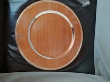 Platz teller X4 Versilbert Durchmesser 30 Cm