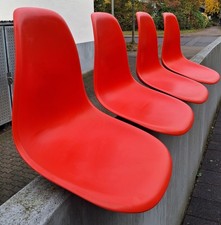 4er SET VITRA Eames Plastic