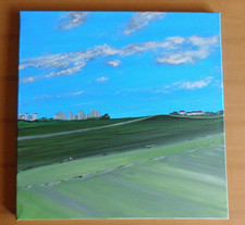 Acrylbild handgemalt auf