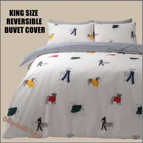 King size bettbezug hund - king,
