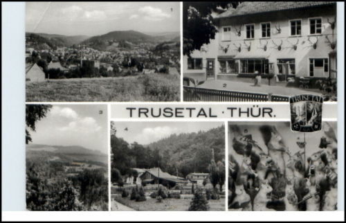 Trusetal thüringen ddr - thüringen, ak