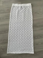 Häkelrock Weiss H&M Gr.M