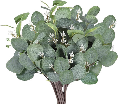 Künstliche eukalyptus deko - eukalyptus, 12