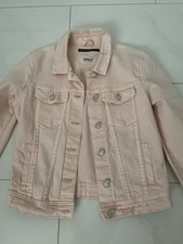 Damen Only Jeansjacke Rosa