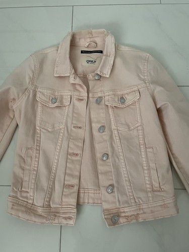 Damen only jeansjacke rosa - damen,