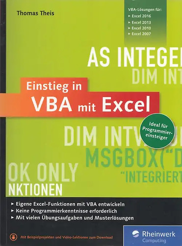 Einstieg vba mit - mit, excel