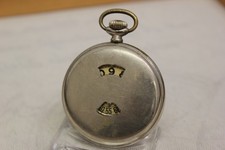 Antike Digital Scheibenuhr Taschenuhr pocket watch