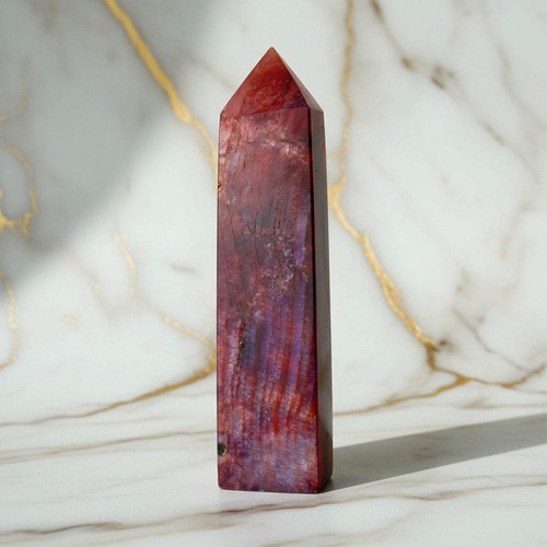 Mondstein obelisk 10cm - obelisk,