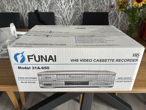 Videorekorder vhs funai - x,