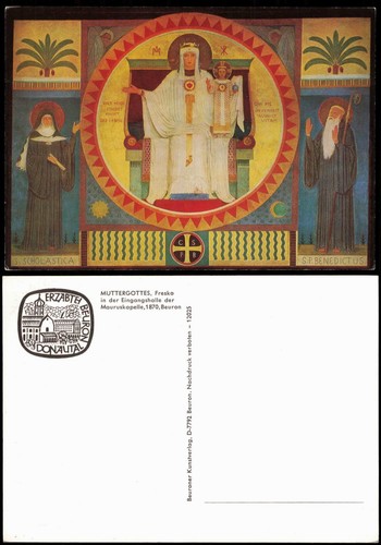 Beuron muttergottes fresko - beuron,