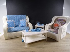 Vintage Barbie-Möbel Garten