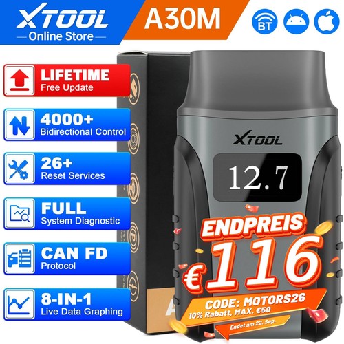 Xtool a30m obd2 diagnosegerät - xtool,