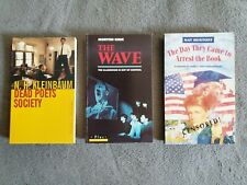 3 engl. Jugendbücher, Schule: "The Wave", "Dead Poets Society", "The Day They ..