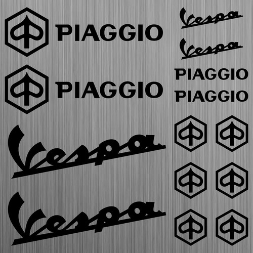 Piaggio vespa aufkleber - vespa,