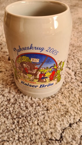 Alter bierkrug kaiser bräu - bierkrug,