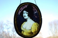 Antikes Fensterbild Jugendstil