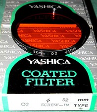 Yashica Contax Orange Filter O2 52mm Orangefilter Multi-coated Fotozubehör BUND