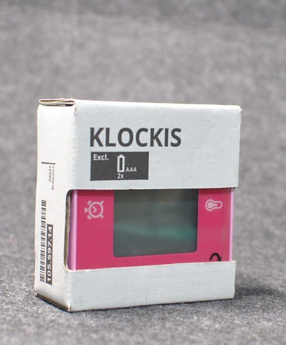 Ikea klockis rosa digital - klockis,
