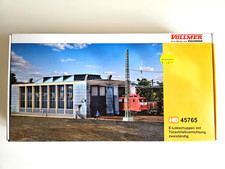 Vollmer 45765 zweiständiger E-Lokschuppen mit Türschließvorrichtung, neu & OVP