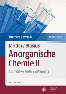Jander blasius anorganische - jander/blasius:,