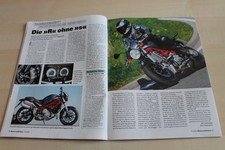 Motorradfahrer 11/2006 Ducati Monster S4R Testastretta mit 130PS im Fahrbericht