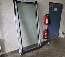 Neue einbaufertige Drutex Iglo Edge PVC Dreh- Kippbalkontür