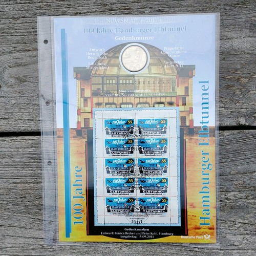 Numisblatt 2011 elbtunnel - numisblatt,