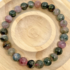 Wassermelonen Turmalin Armband