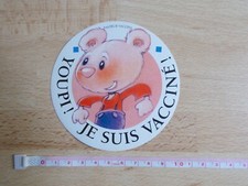 Aufkleber PASTEUR Impfstoffe -