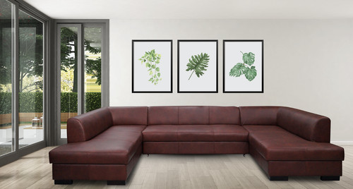 Form ecksofa aus - u-form,