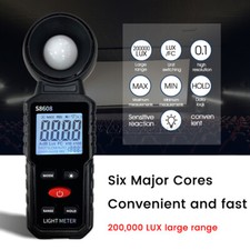 S8608 LCD Light Meter Digital