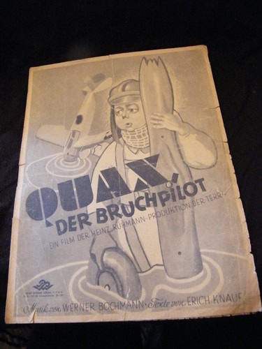 Partition quax der bruchpilot - partition, quax,