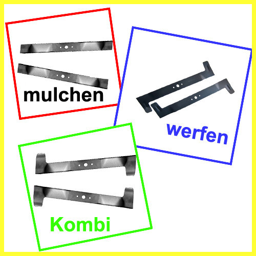Messer für aufsitzmäher - für,