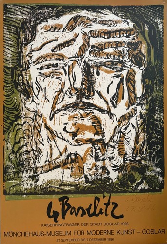 Georg baselitz plakat - baselitz,, plakat,