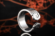 Cartier Doppel C Ring CC Limitierte Auflage in 750er Weißgold Größe 53 Schmuck