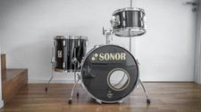 Sonor PHONIC Set, 20", 12", 14", 80er, Schwarz