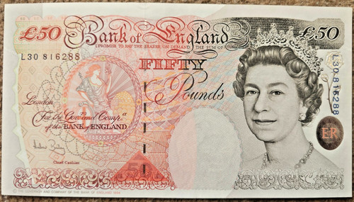 Bank england bailey 50 - bank, of