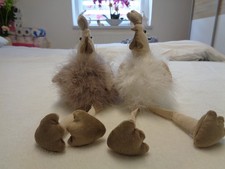 2er Set Kantenhocker Huhn mit